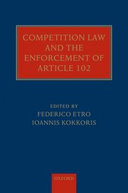 Cover for 

Competition Law and the Enforcement of Article 102






