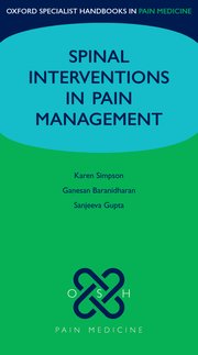 Cover for 

Spinal Interventions in Pain Management






