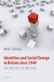 Cover for 

Identities and Social Change in Britain since 1940






