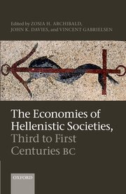 Cover for 

The Economies of Hellenistic Societies, Third to First Centuries BC






