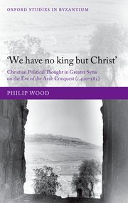 Cover for 

`We have no king but Christ







