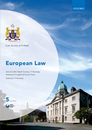 Cover for 

European Law






