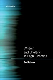 Cover for 

Writing and Drafting in Legal Practice






