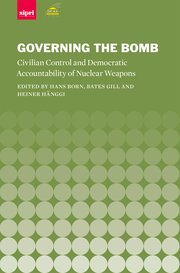 Cover for 

Governing the Bomb






