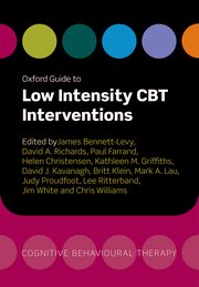 Cover for 

Oxford Guide to Low Intensity CBT Interventions






