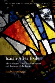 Cover for 

Isaiah After Exile






