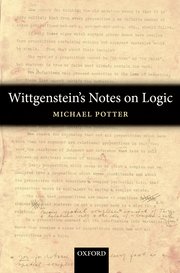 Cover for 

Wittgensteins Notes on Logic






