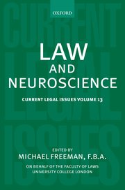 Cover for 

Law and Neuroscience






