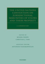 Cover for 

The United Nations Convention on Jurisdictional Immunities of States and Their Property






