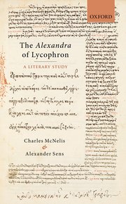 Cover for 

The Alexandra of Lycophron






