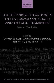 Cover for 

The History of Negation in the Languages of Europe and the Mediterranean






