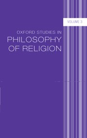 Cover for 

Oxford Studies in Philosophy of Religion






