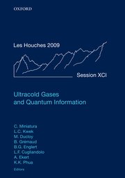 Cover for 

Ultracold Gases and Quantum Information






