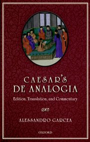 Cover for 

Caesars De Analogia






