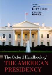Cover for 

The Oxford Handbook of the American Presidency






