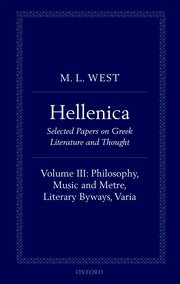 Cover for 

Hellenica






