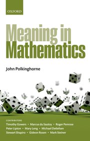 Cover for 

Meaning in Mathematics






