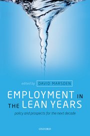 Cover for 

Employment in the Lean Years







