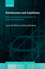Cover for 

Parliaments and Coalitions






