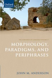 Cover for 

The Substance of Language Volume II: Morphology, Paradigms, and Periphrases






