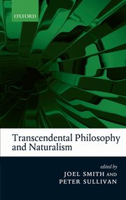 Cover for 

Transcendental Philosophy and Naturalism







