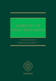 Cover for 

Liability of Asset Managers






