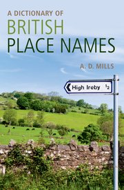 Cover for 

A Dictionary of British Place-Names






