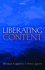 Cover for 

Liberating Content






