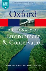 Cover for 

A Dictionary of Environment and Conservation







