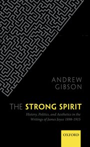 Cover for 

The Strong Spirit






