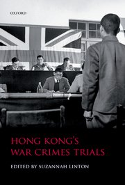 Cover for 

Hong Kongs War Crimes Trials







