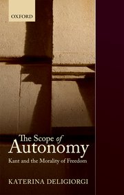 Cover for 

The Scope of Autonomy






