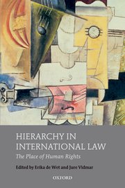 Cover for 

Hierarchy in International Law






