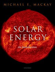 Cover for 

Solar Energy






