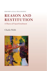 Cover for 

Reason and Restitution






