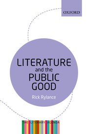 Cover for 

Literature and the Public Good






