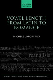 Cover for 

Vowel Length From Latin to Romance






