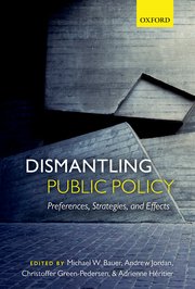Cover for 

Dismantling Public Policy






