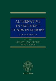 Cover for 

Alternative Investment Funds in Europe






