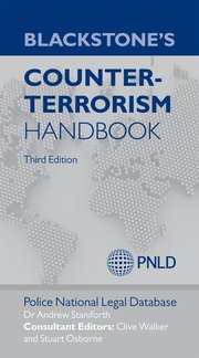 Cover for 

Blackstones Counter-Terrorism Handbook






