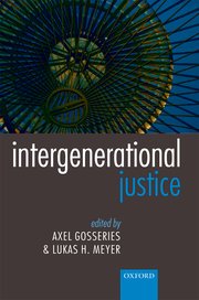 Cover for 

Intergenerational Justice






