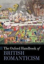 Cover for 

The Oxford Handbook of British Romanticism







