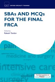 Cover for 

SBAs and MCQs for the Final FRCA






