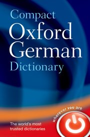 Cover for 

Compact Oxford German Dictionary






