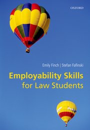 Cover for 

Employability Skills for Law Students






