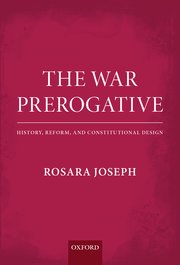 Cover for 

The War Prerogative






