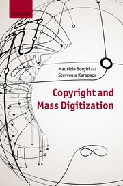 Cover for 

Copyright and Mass Digitization






