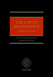 Cover for 

The Law of Reinsurance







