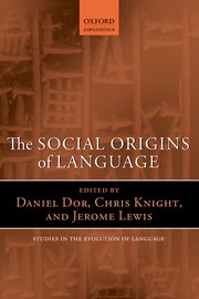 Cover for 

The Social Origins of Language






