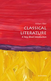 Cover for 

Classical Literature: A Very Short Introduction






